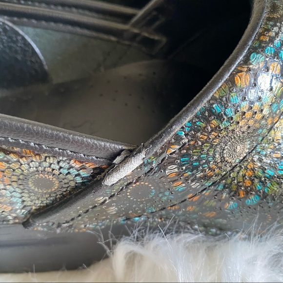 Dansko Professional Clog Metallic Sunburst Pattern - Picture 4 of 11